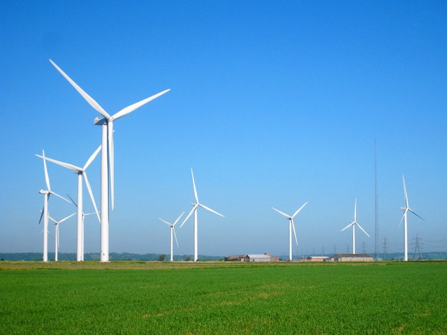 on shore wind farm