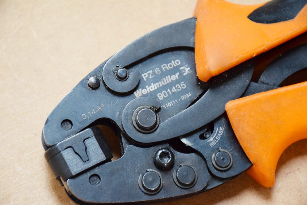 weidmuller crimping tool for ferrules